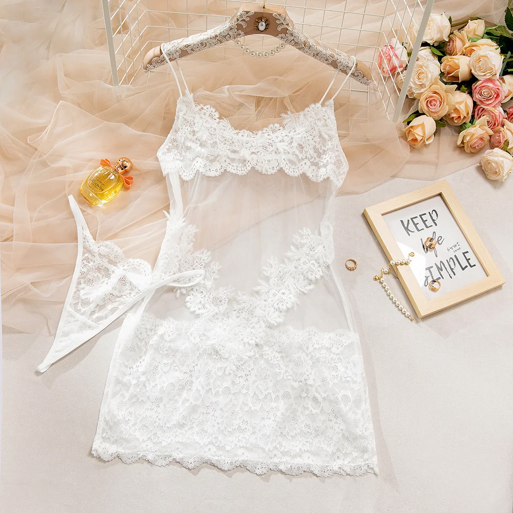 Mesh Slip Dress 007 view 5