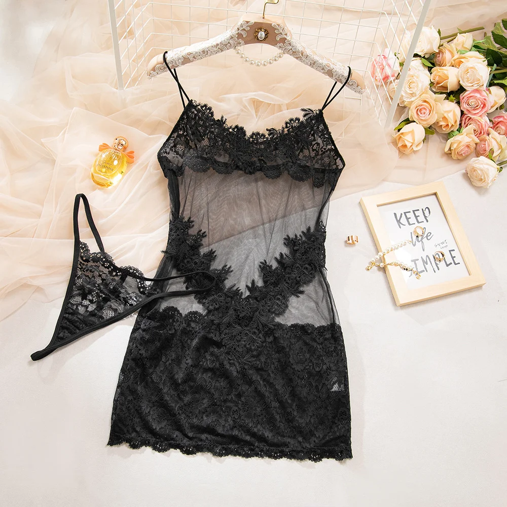 Mesh Slip Dress 007 view 6