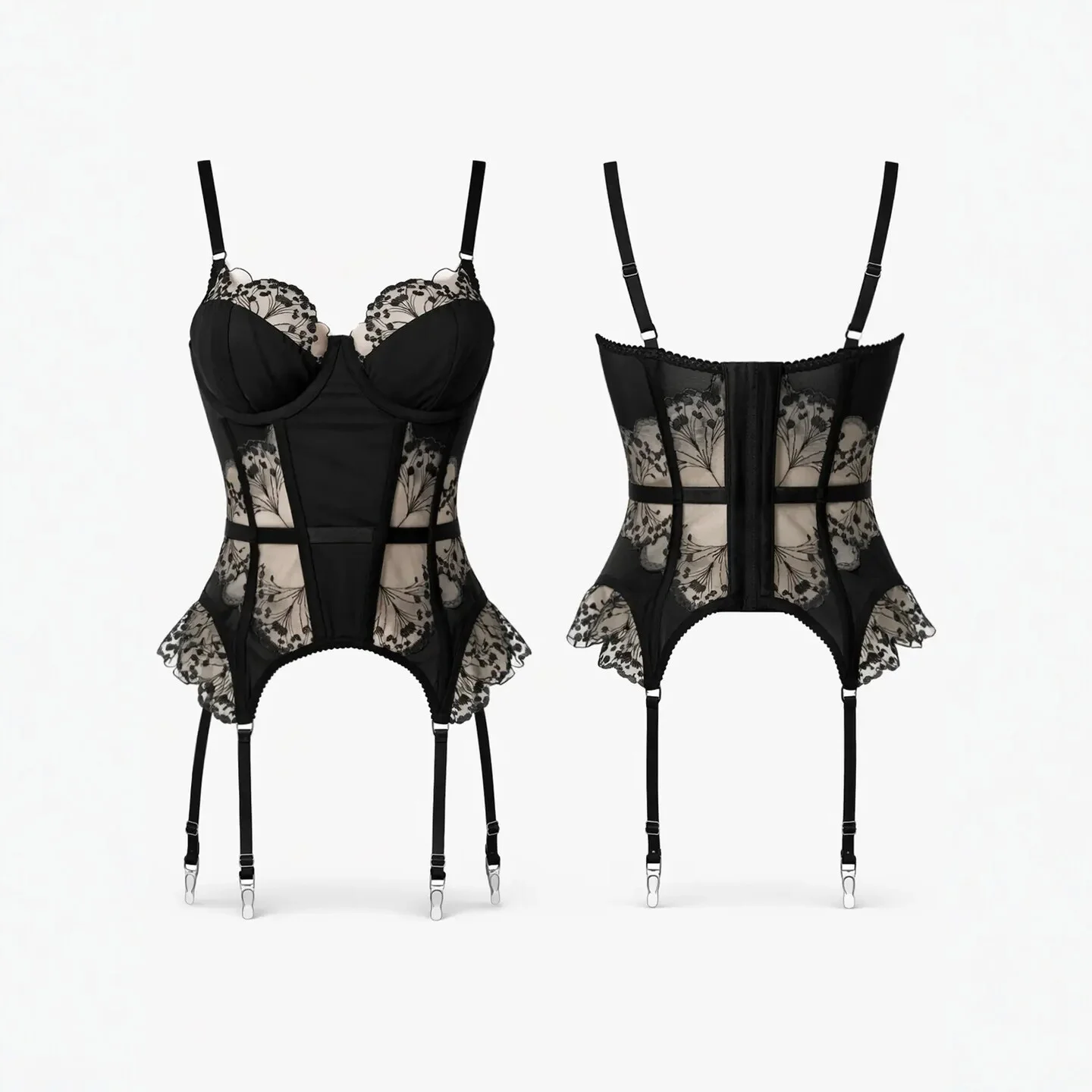 Embroidered Bodysuit 015 view 4