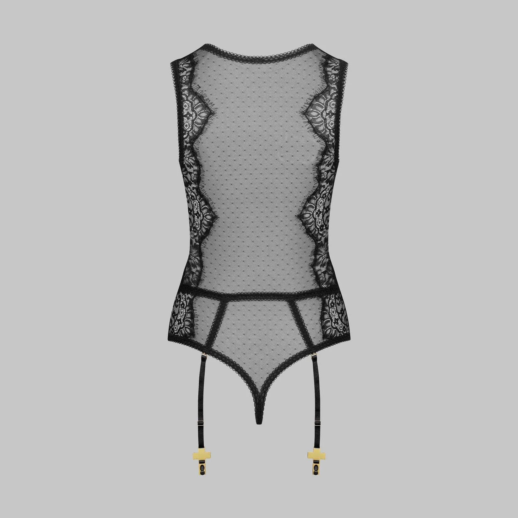 Lace Cutout Bodysuit 039 view 4