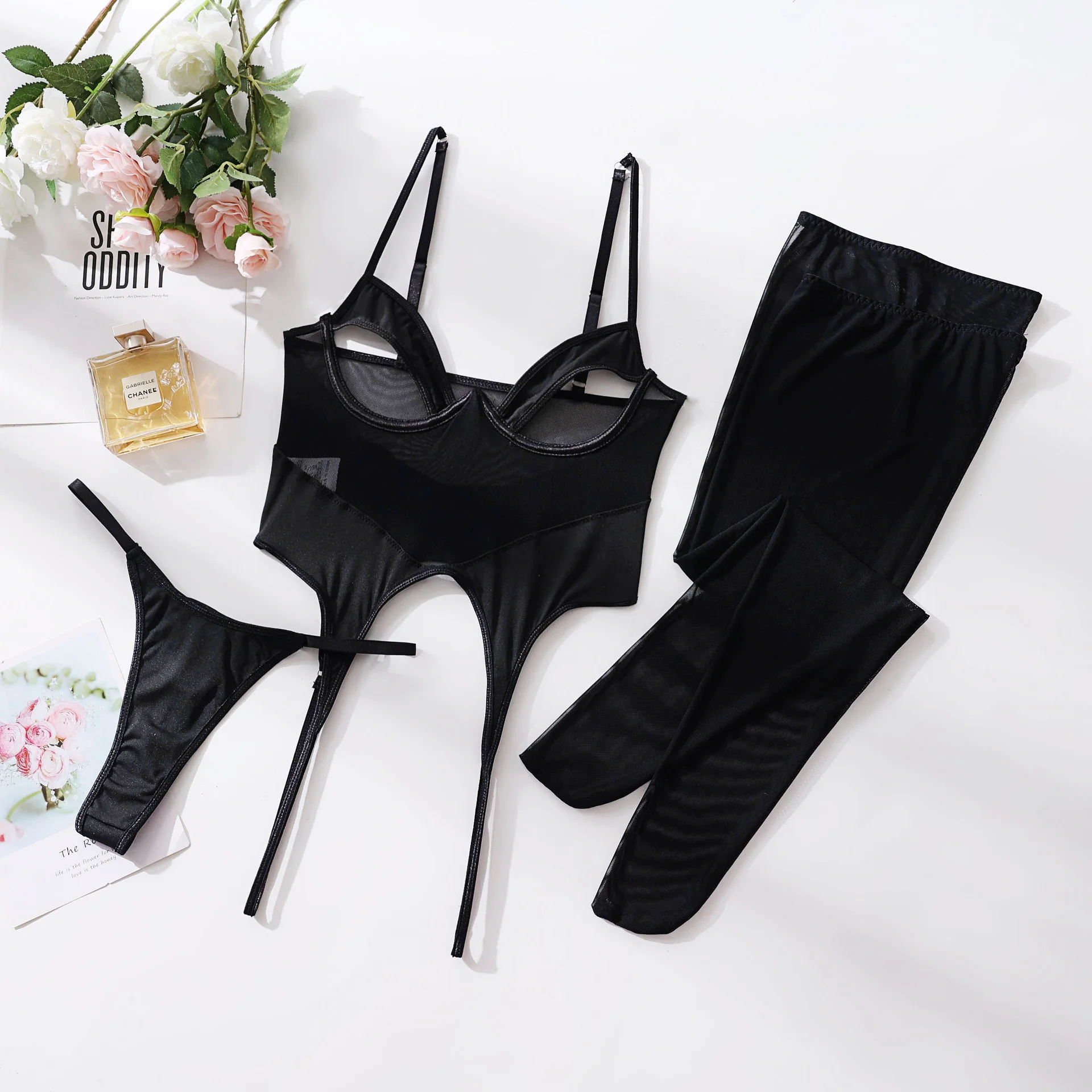 Mesh Cutout Sheer and Mesh 045 view 6