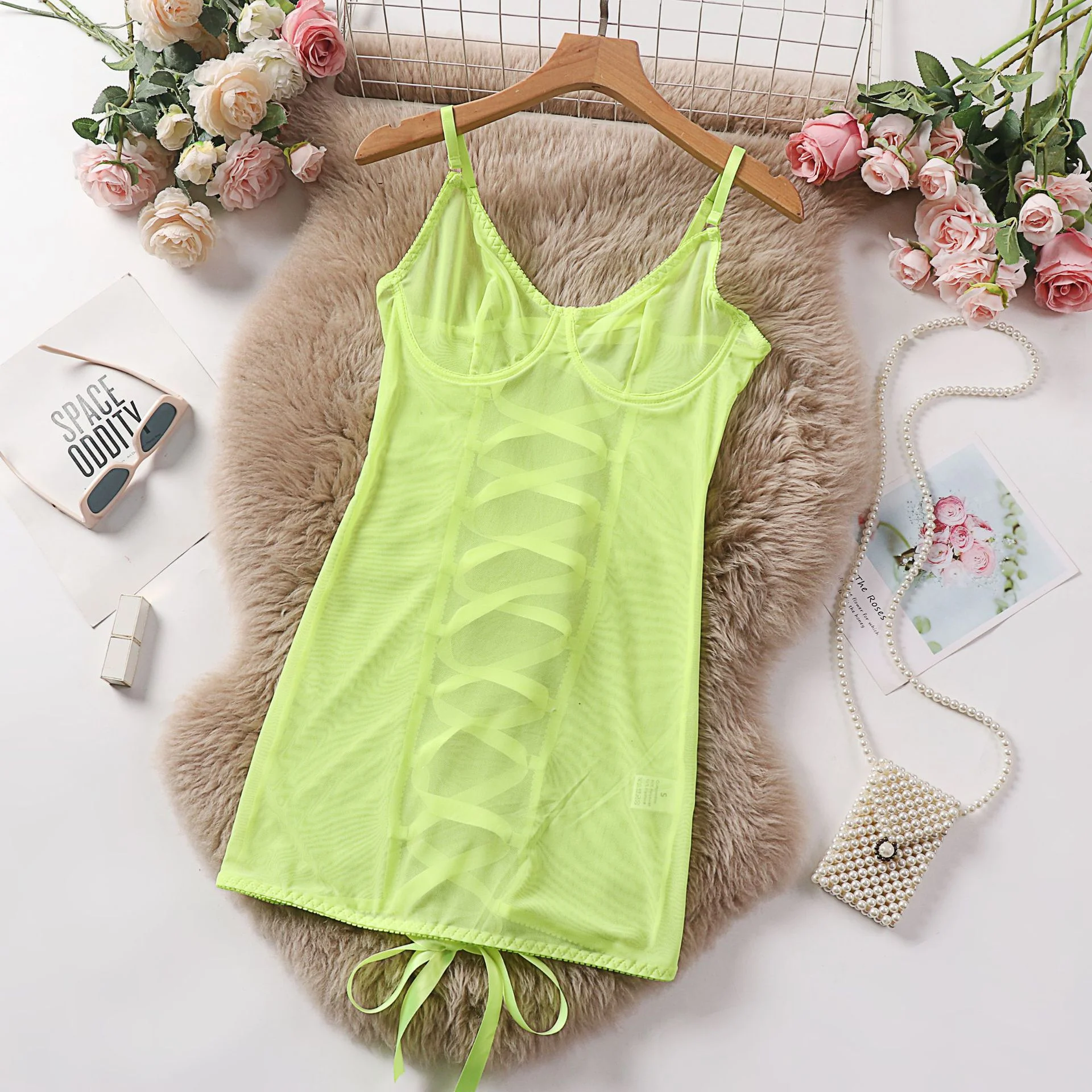 Lace Bodysuit 056 view 7