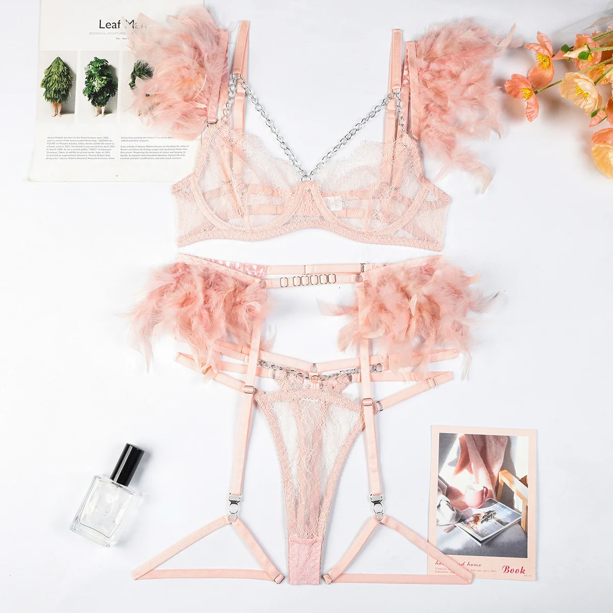 Lace Lingerie Set 078 view 10