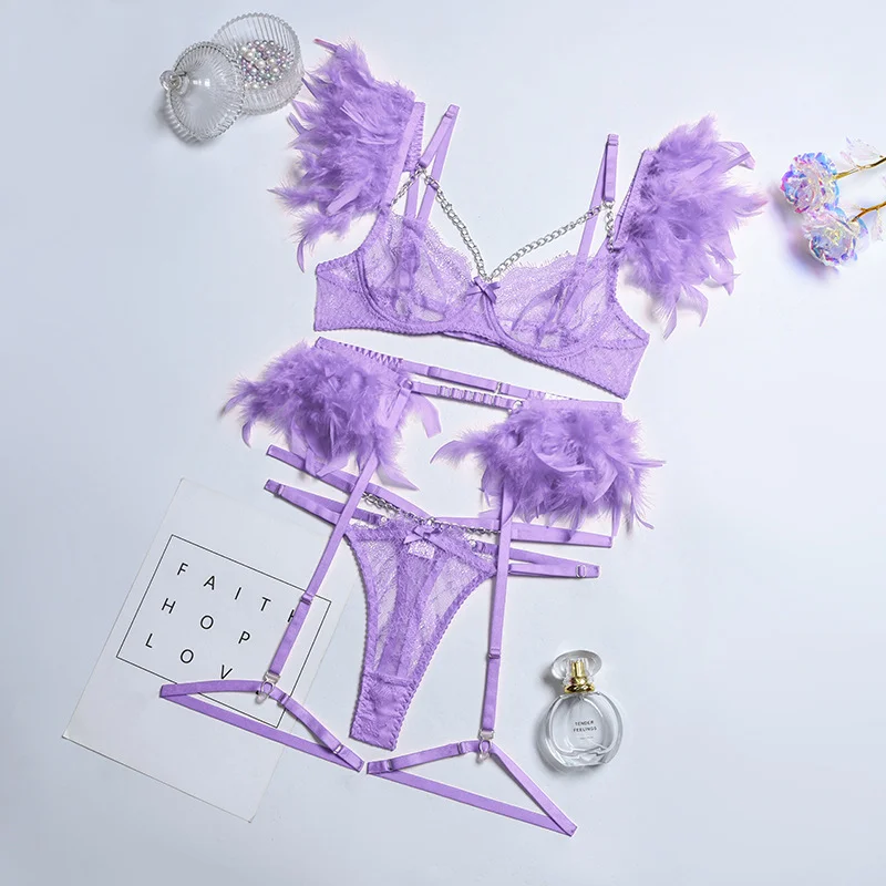 Lace Lingerie Set 078 view 13