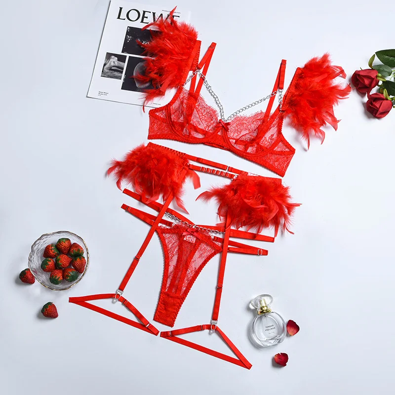 Lace Lingerie Set 078 view 16