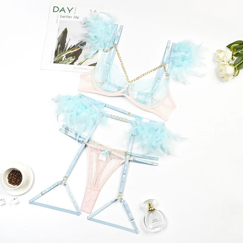 Lace Lingerie Set 078 view 17