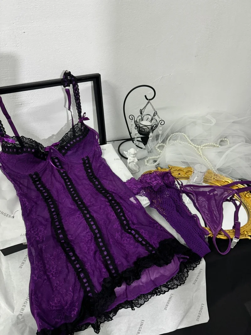 Lace Bodysuit 064 view 7