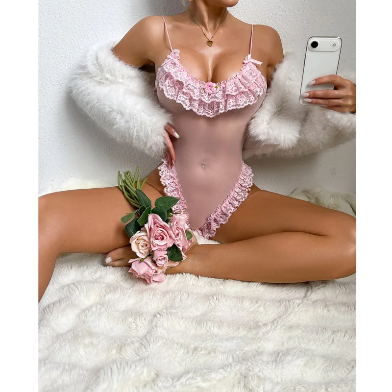 Lace Bodysuit 066 view 2