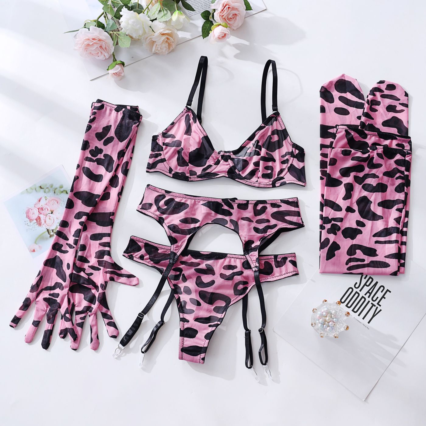 Mesh Glove Five-Piece Set 117 view 7