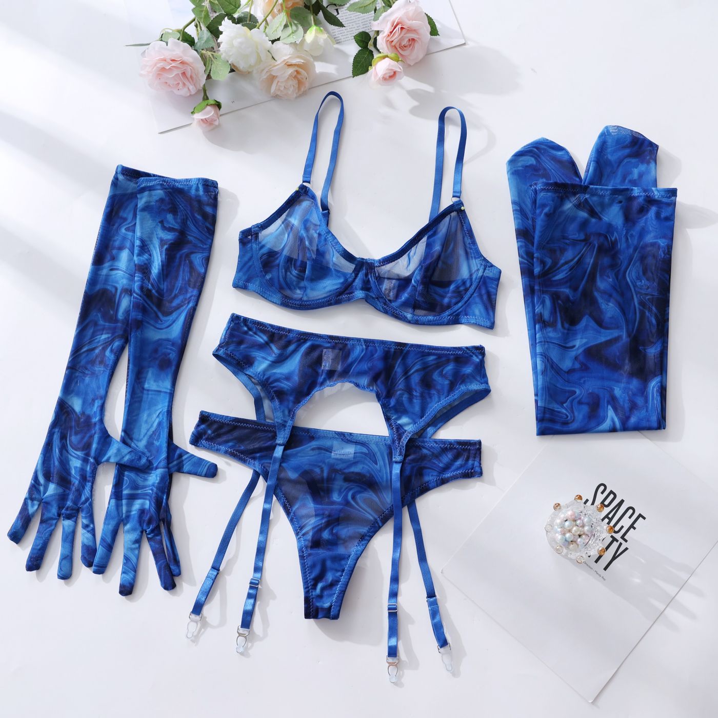Mesh Glove Five-Piece Set 117 view 9