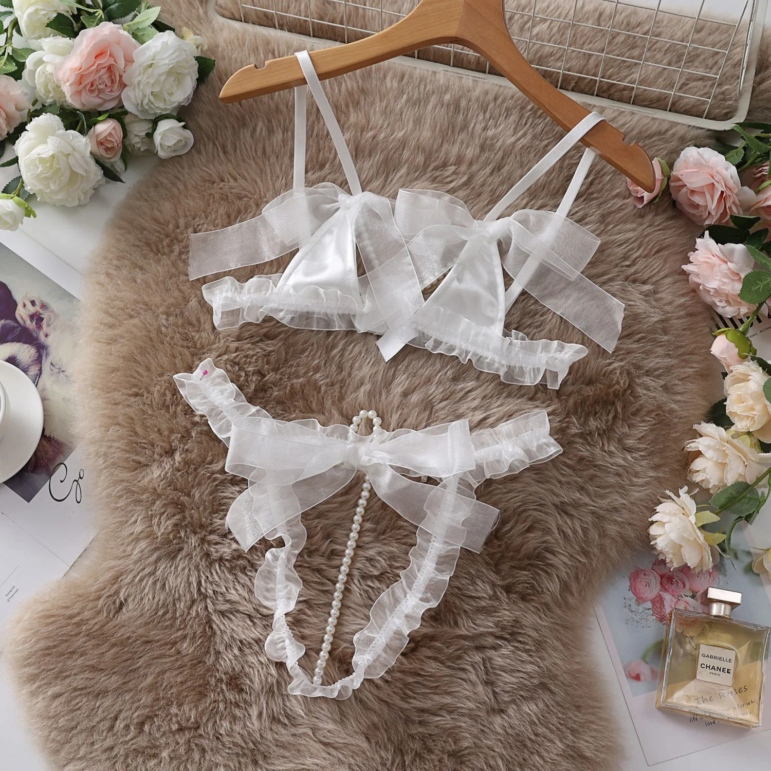 Bow Bra Set 119 view 6